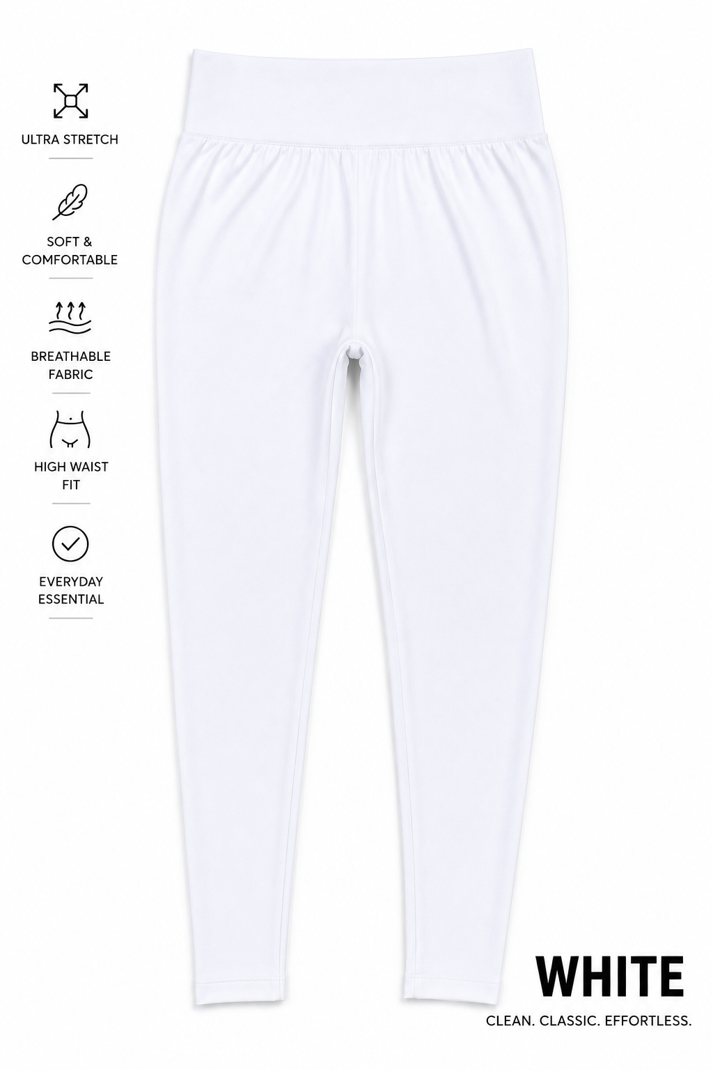Ultra Stretch High-Waist Leggings – Premium Soft & Flexible Fit