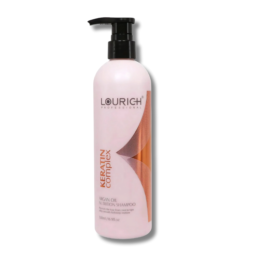 Lourich Professional Keratin Complex Argan Oil Nutrition Shampoo 500ml