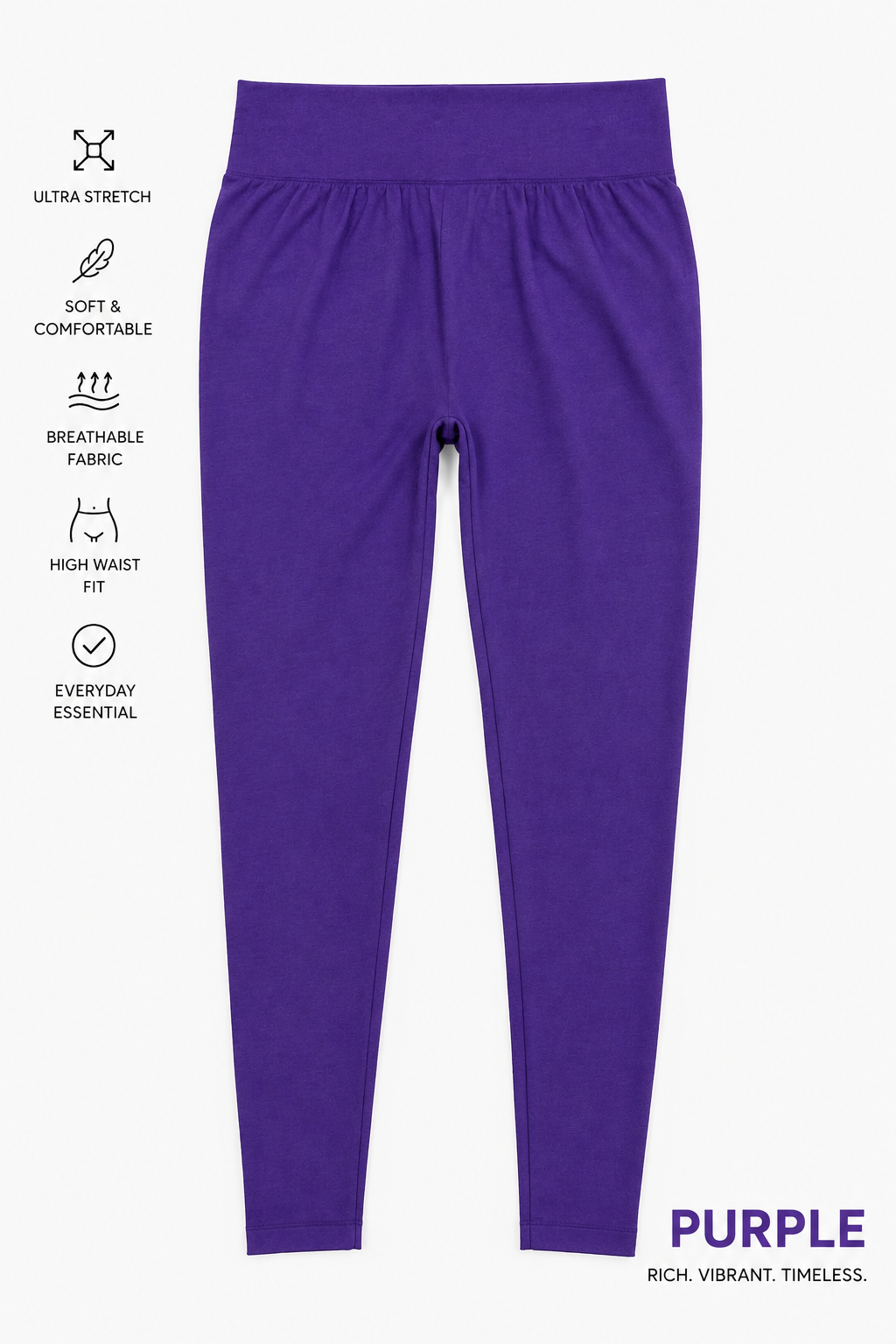 Ultra Stretch High-Waist Leggings – Premium Soft & Flexible Fit