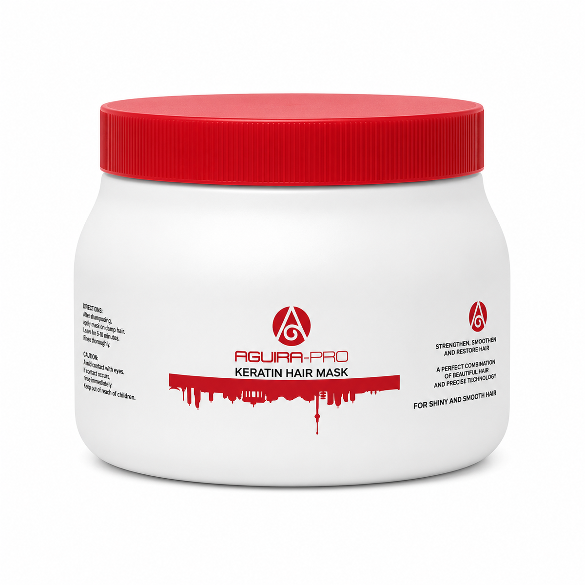 AGUIRA PRO Keratin Hair Mask – Strengthen, Smooth & Restore – 500ml
