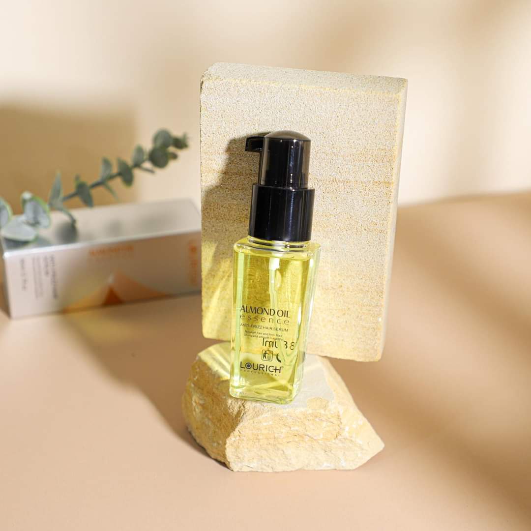 Lourich Professional Almond Oil Essence Anti-Frizz Hair Serum 80ml