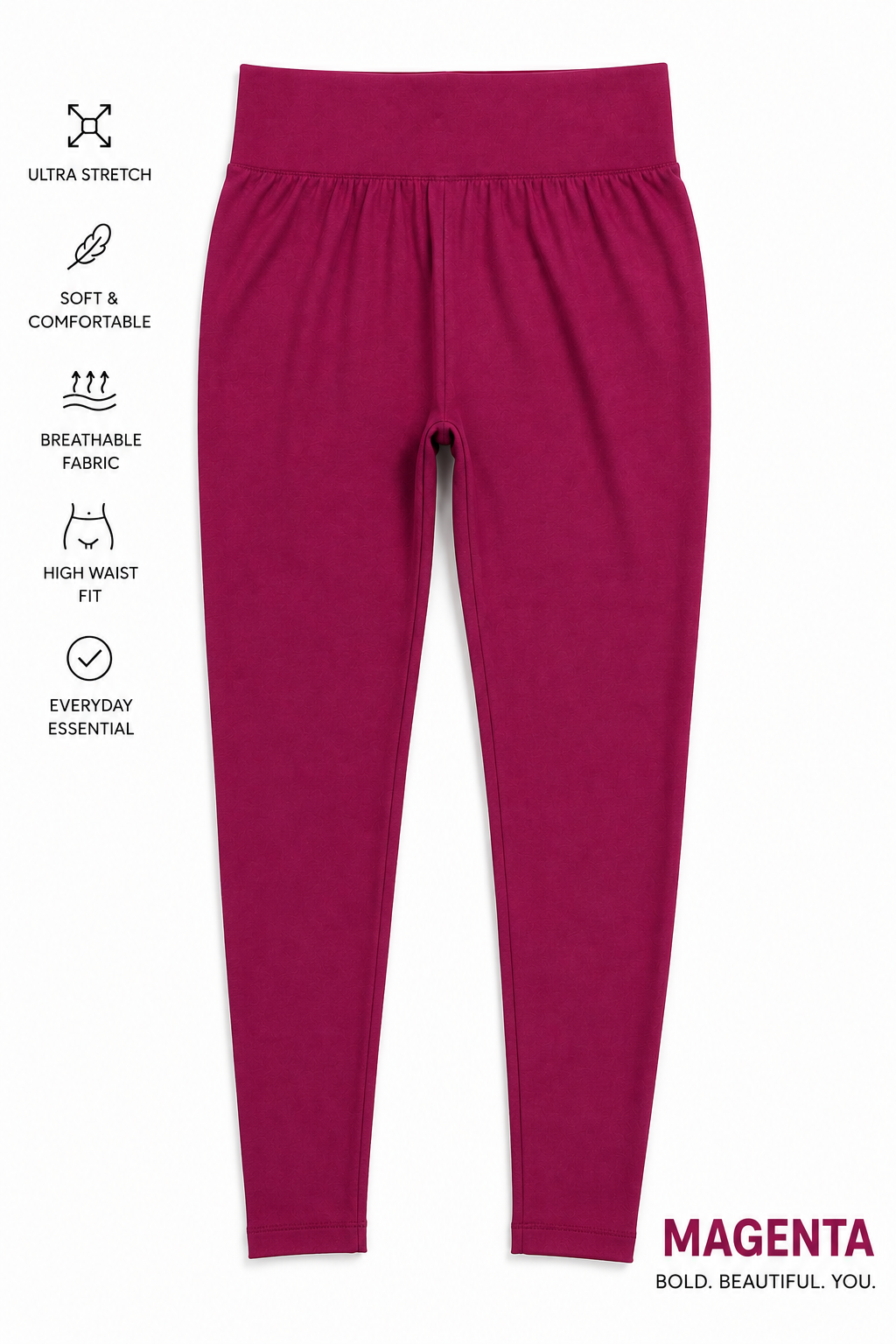 Ultra Stretch High-Waist Leggings – Premium Soft & Flexible Fit