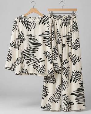 Premium Printed 2 Piece Co-Ord Set for Women