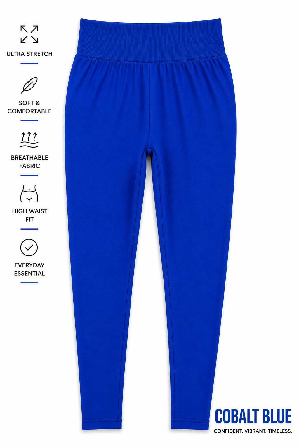 Ultra Stretch High-Waist Leggings – Premium Soft & Flexible Fit