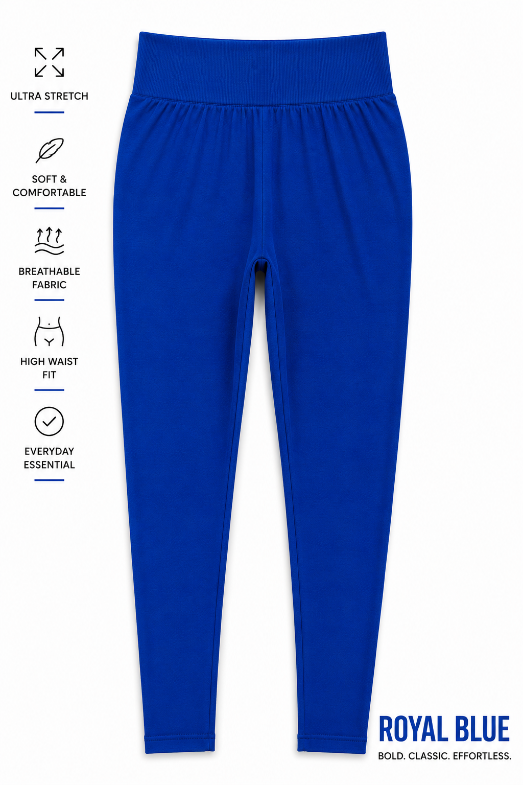Ultra Stretch High-Waist Leggings – Premium Soft & Flexible Fit